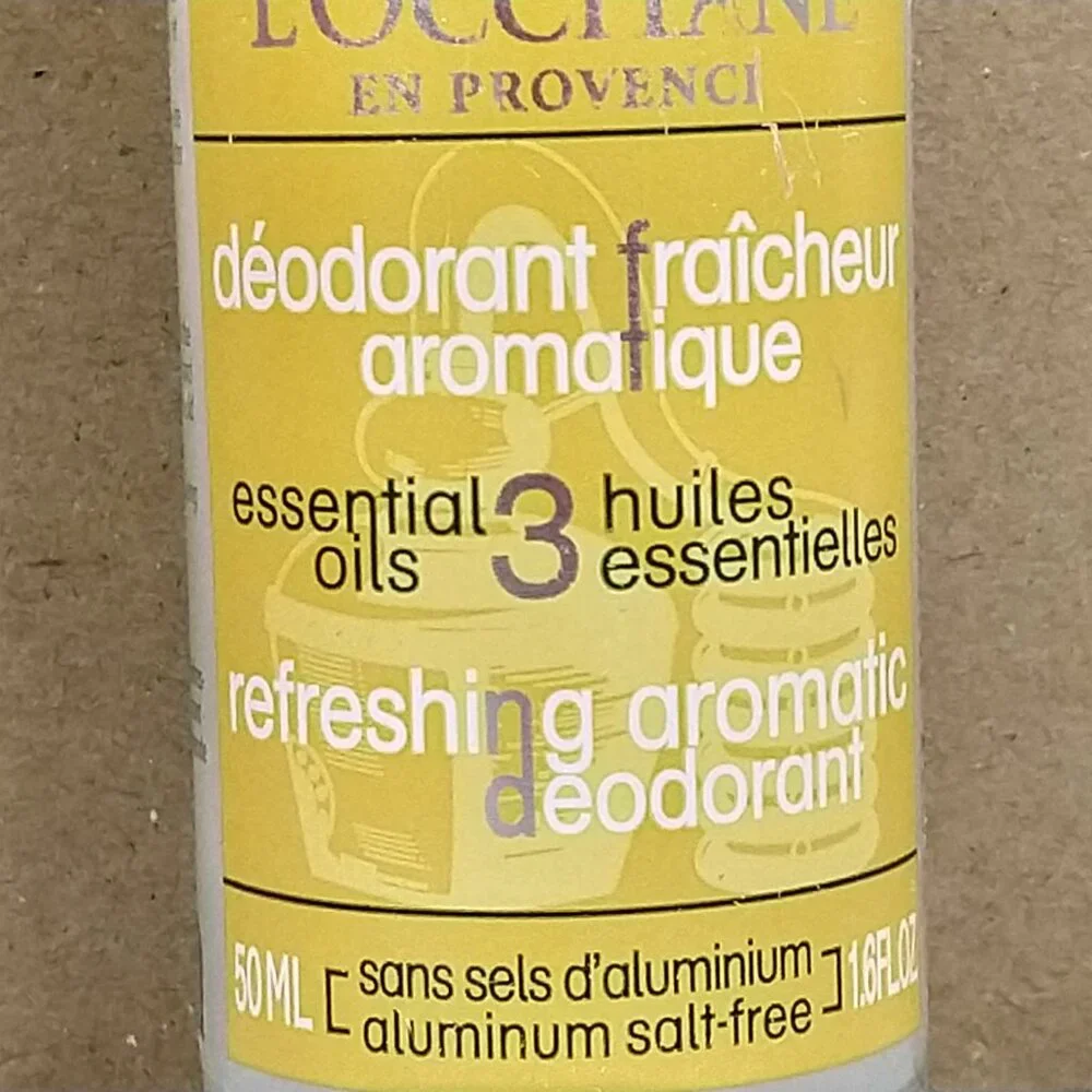 L'Occitane Essential Oil Refreshing Deodorant 50 ML NEW